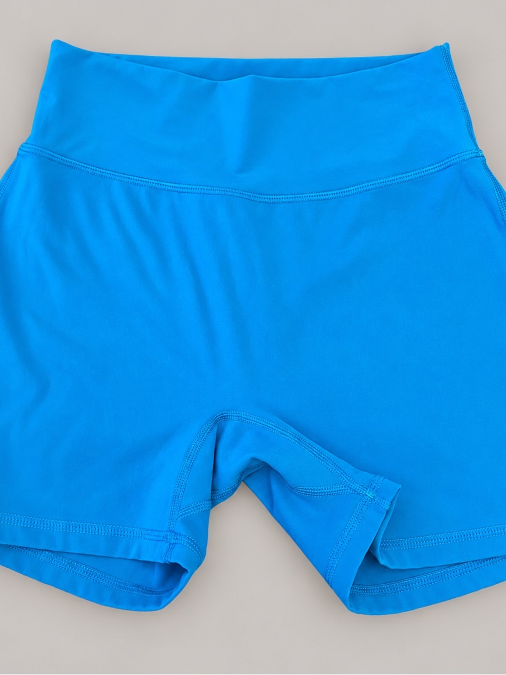 Buffbunny Collection Blue High Waisted Biker Shorts Small Activewear
